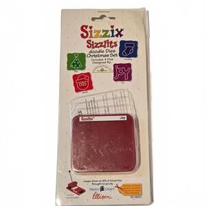 Provocraft Ellison Sizzix Sizzlits Retired Die Cuts / Christmas / New